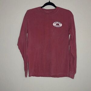 Lake Tahoe Maroon Long Sleeve Shirt size small